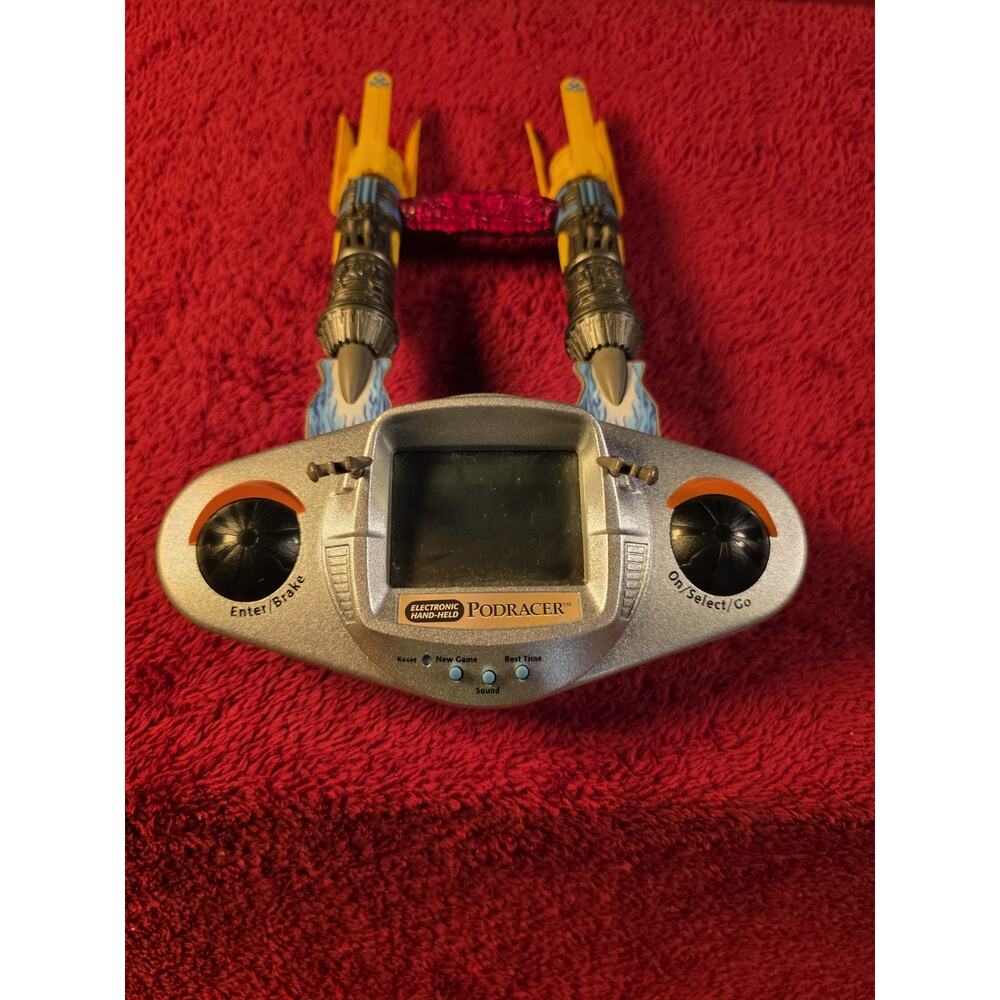 Star Wars 1999 Episode 1 Hasbro Electronic Handheld Podracer Game